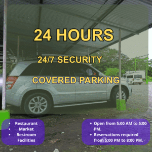 La Pavona Parking Tortuguero